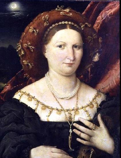 Lorenzo Lotto Portrait of Lucina Brembati Germany oil painting art